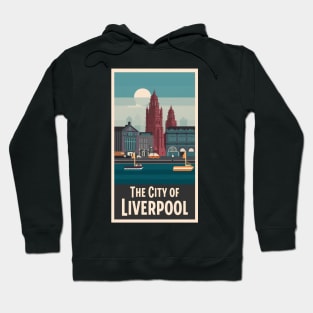 The city of Liverpool Hoodie